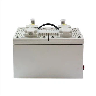 Skrublæsende membranvakuumpumpe